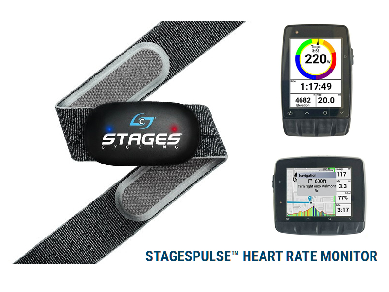 終了：【8/31まで】Stages DASH M50/L50をご購入の方に「STAGESPULSE」ハートレートモニタープレゼント！！