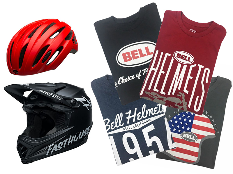 【自転車通勤応援企画】只今BELLヘルメット【ROAD】/【MOUNTAIN】（※特価品対象外）をご購入の方にオリジナルTシャツをプレゼント！！