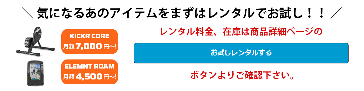 お試しレンタル